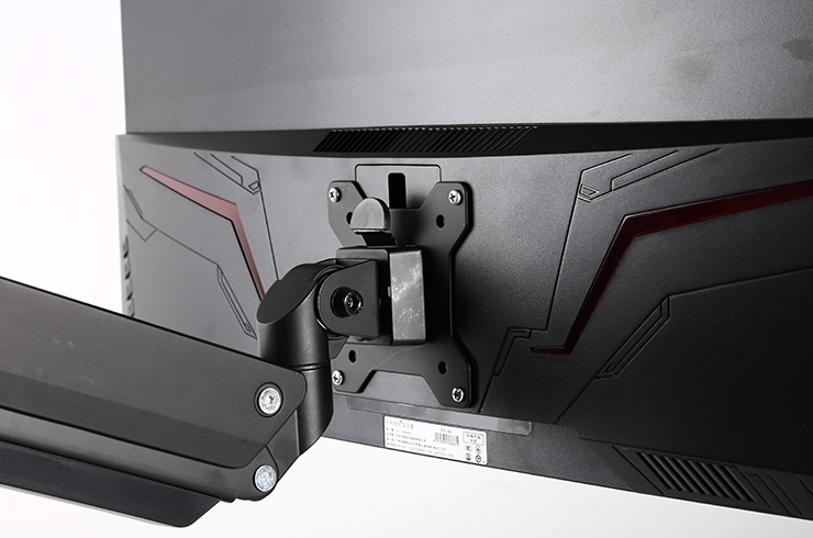 Universal VESA Mounting Standard: Attaches Computer Monitor to Third-party Mount Stand