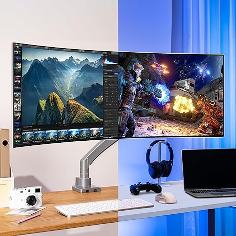 AVLT モニターアーム 1画面シングル 17〜57インチ対応 USB-A・C AVLT Single 17