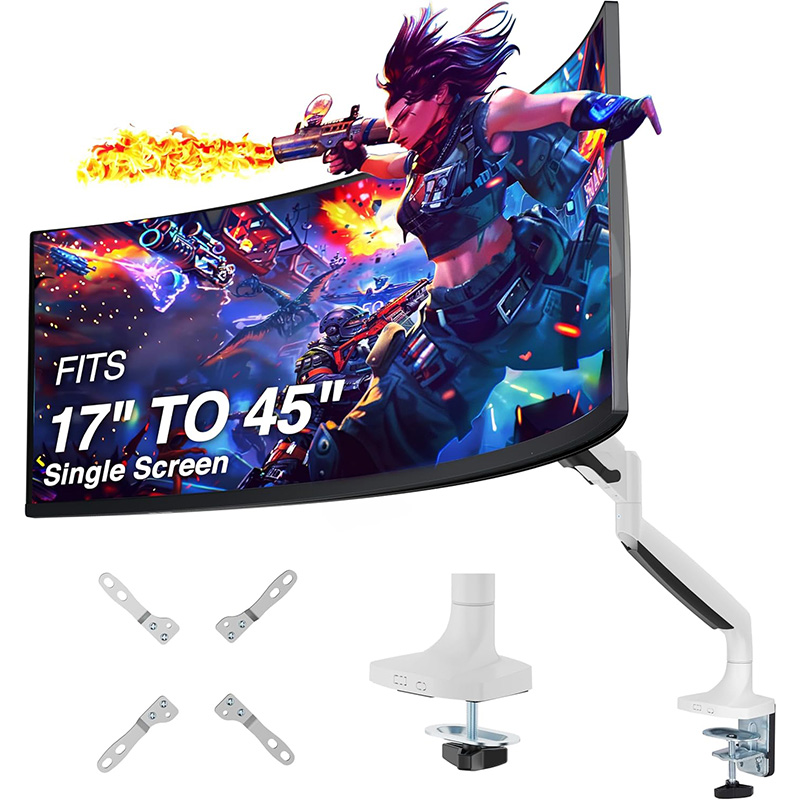 AVLT モニターアーム 1画面シングル 17〜57インチ対応 USB-A・C AVLT モニターアーム 1画面シングル 17-57インチ対応 USB-C